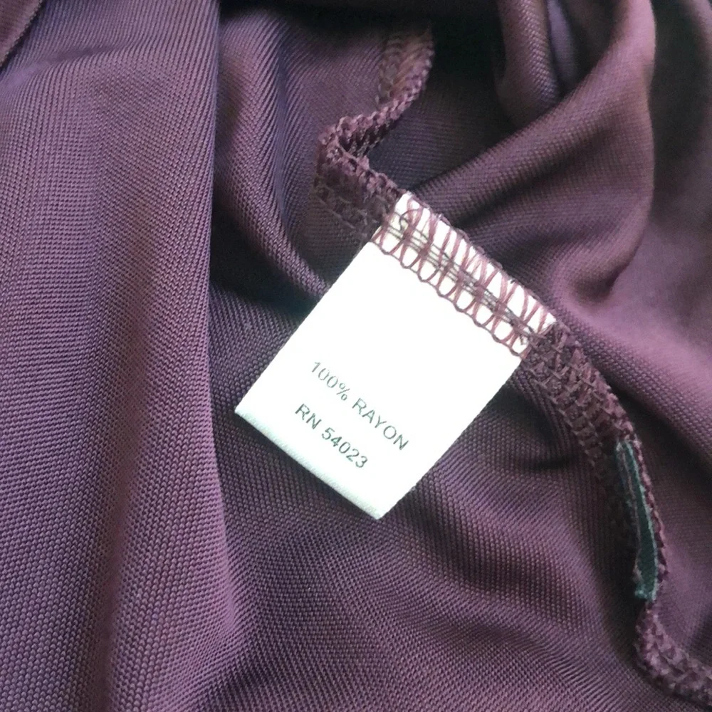 Banana Republic Tank Blouse XS - Purple/Eggplant - Picture 10 of 11